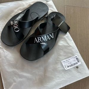 Emperor Armani slippers